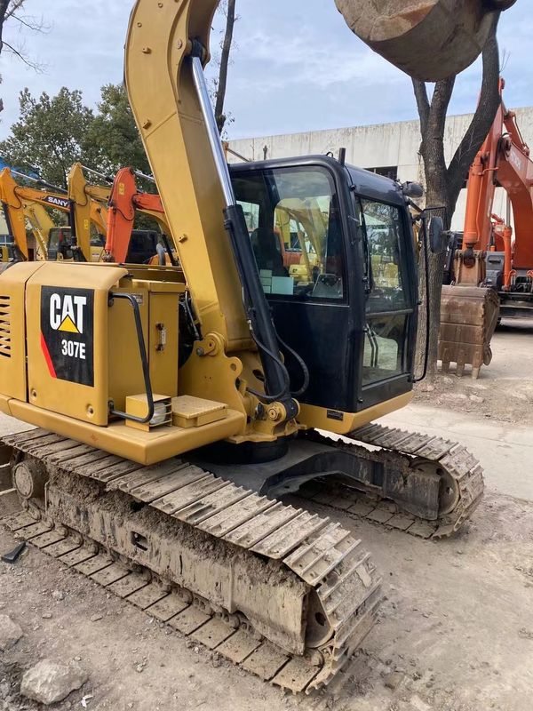 macchine di costruzione di ingegneria usate Cat 307E minibagger idraulica prezzo mini usato macchina da scavo in vendita