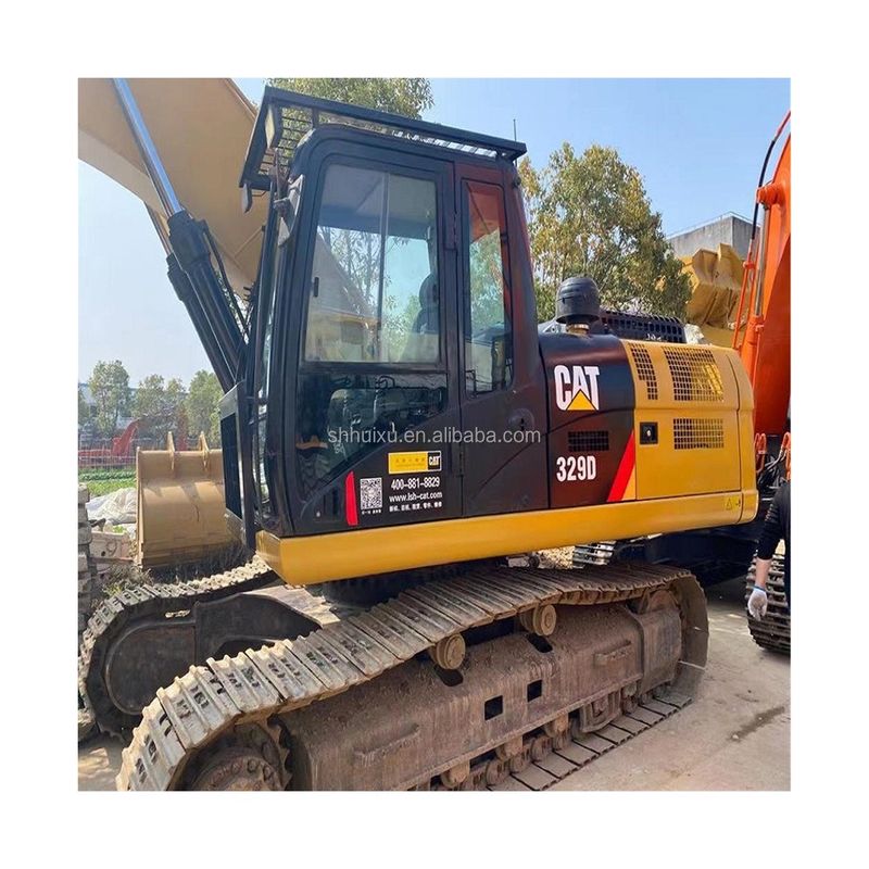 Escavatore da bruco usato 329dl/macchina da scavo usata CAT329D provenienza Giappone in vendita Bruco in magazzino