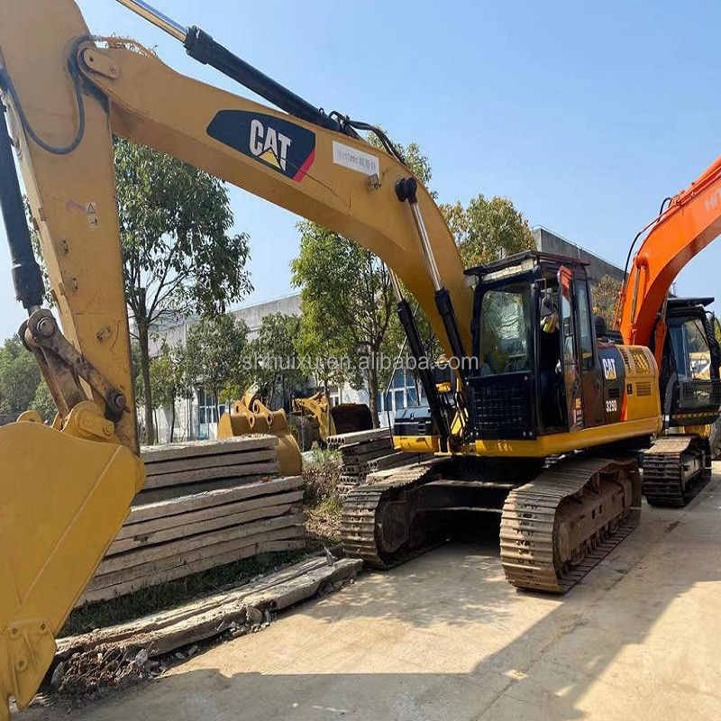 Escavatore da bruco usato 329dl/macchina da scavo usata CAT329D provenienza Giappone in vendita Bruco in magazzino