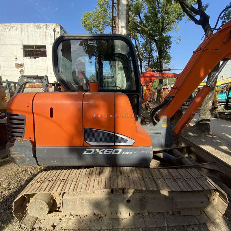 Doosan vendita calda Shanghai ingrosso di seconda mano escavatore doosan dx60 DX60-5B DX60-9C DX60R/uso doosan dx60-9c escavatore