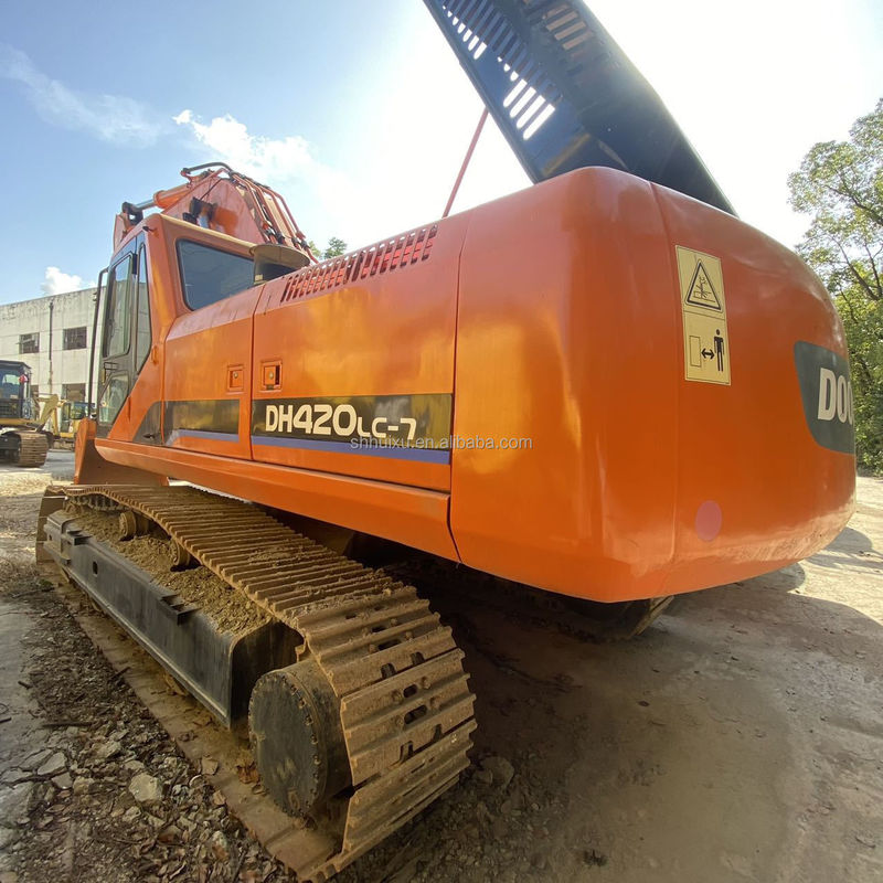 Doosan apparecchiature di trasloco di terra usate doosan DH420LC-7 escavatore DH420 42tone grande miniera escavatore DH420LC