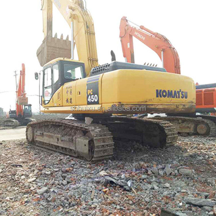 Scavo ad alte prestazioni per retroescavatori idraulici di medie dimensioni escavatore a strisce usato Komatsu450 in vendita