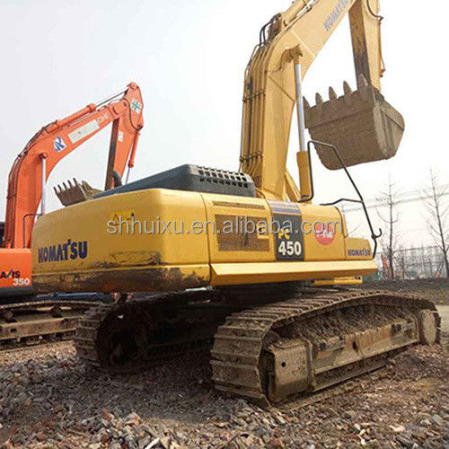 Scavo ad alte prestazioni per retroescavatori idraulici di medie dimensioni escavatore a strisce usato Komatsu450 in vendita
