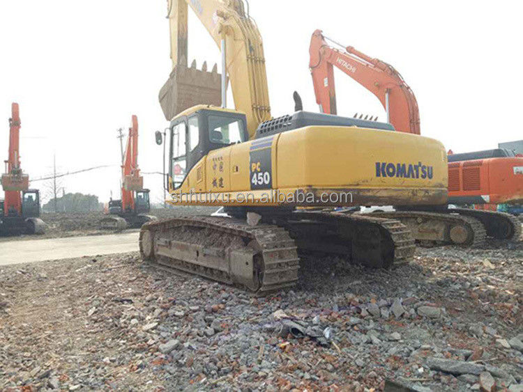 Scavo ad alte prestazioni per retroescavatori idraulici di medie dimensioni escavatore a strisce usato Komatsu450 in vendita