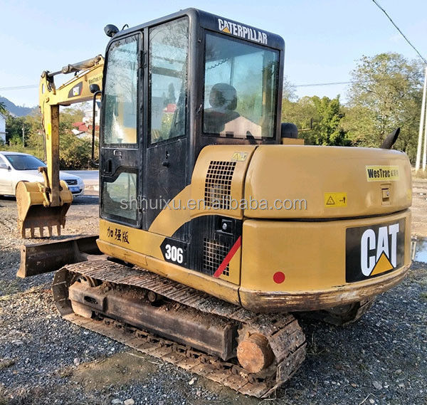 Usato Caterpillar Escavatore di seconda mano piccolo escavatore idraulico CAT306 di buona qualità Caterpillar in magazzino