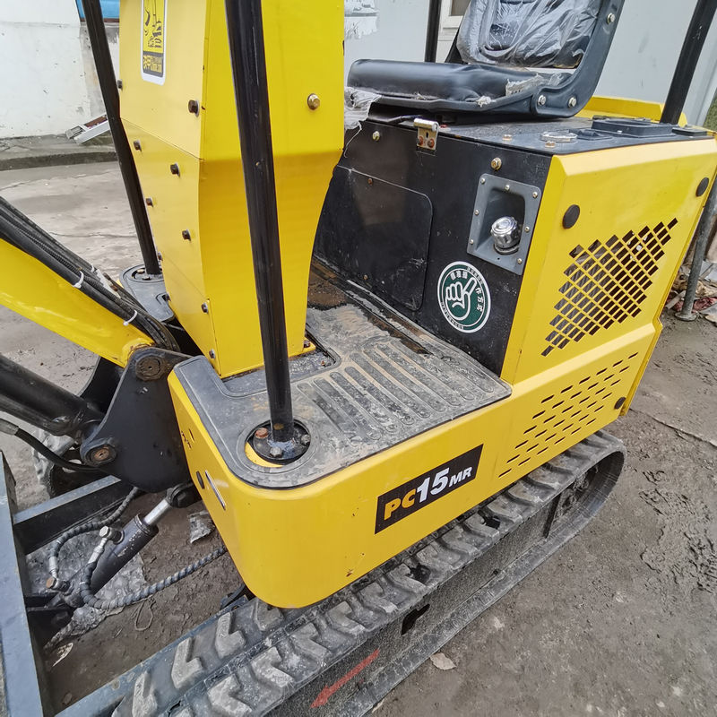 Komatsu KOMATSU PC15 escavatore idraulico di seconda mano origini giapponesi Prezzo economico mini escavatore usato di buona qualità Escavatore Komatsu