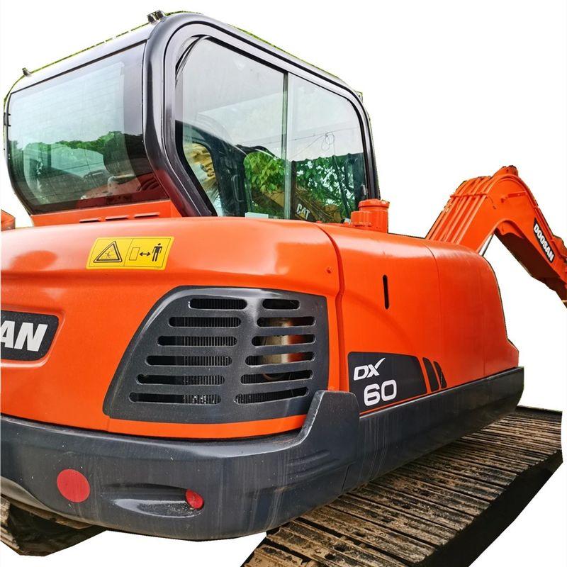 Doosan vendita calda Buone vendite Escavatore usato Doosan DX60W macchina di escavatori a ruote