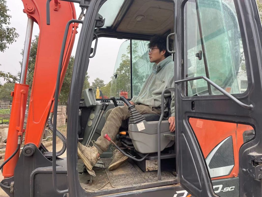 Doosan vendita calda Buone vendite Escavatore usato Doosan DX60W macchina di escavatori a ruote