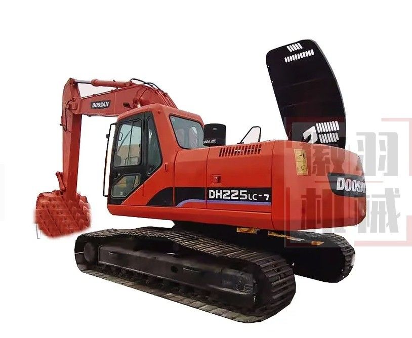 Scavatore usato Doosan DX225LC scavatore usato macchinari 6 tonnellate usato scavatore originale di seconda mano scavatore in vendita