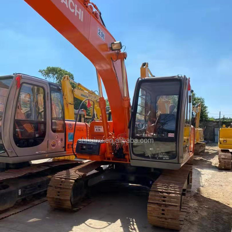 Hitachi vendita calda eccellente qualità usato escavatore idraulico a striscia Hitachi EX120 macchina di scavo di seconda mano in vendita