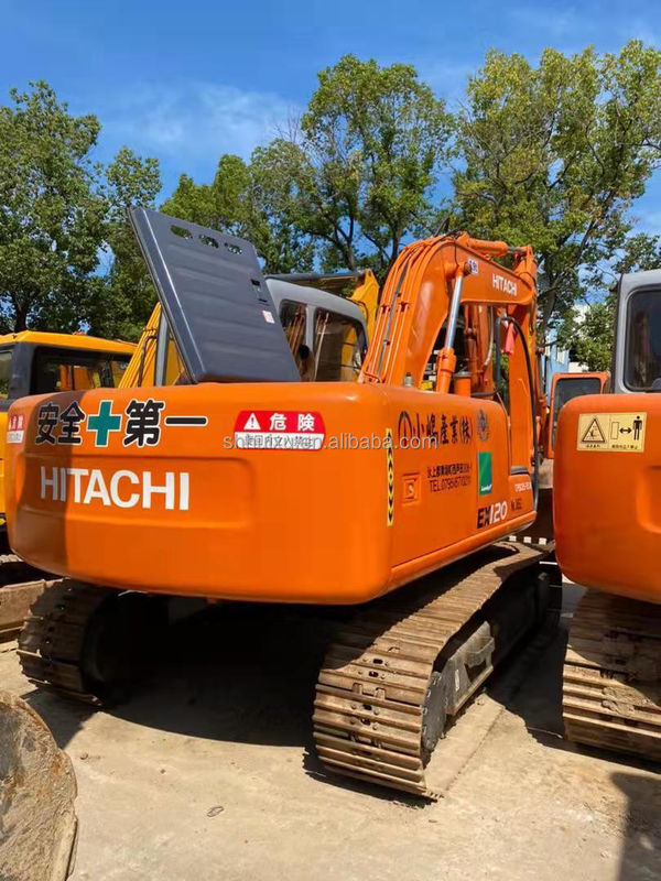 Hitachi vendita calda eccellente qualità usato escavatore idraulico a striscia Hitachi EX120 macchina di scavo di seconda mano in vendita