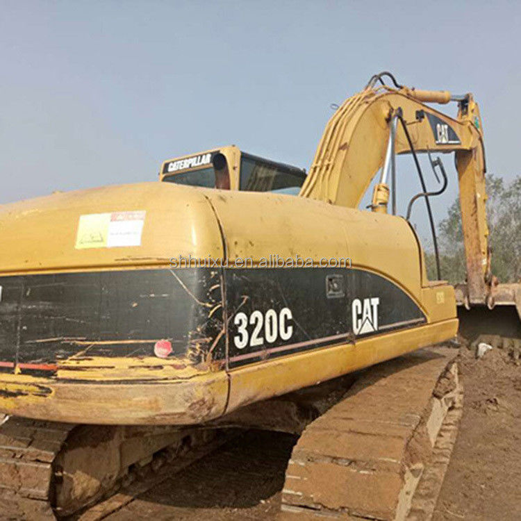 Giappone usato cat 320 escavatore di seconda mano idraulico scavatore da striscia CAT320C in buone condizioni in vendita CAT 303 cat 306 escavatore
