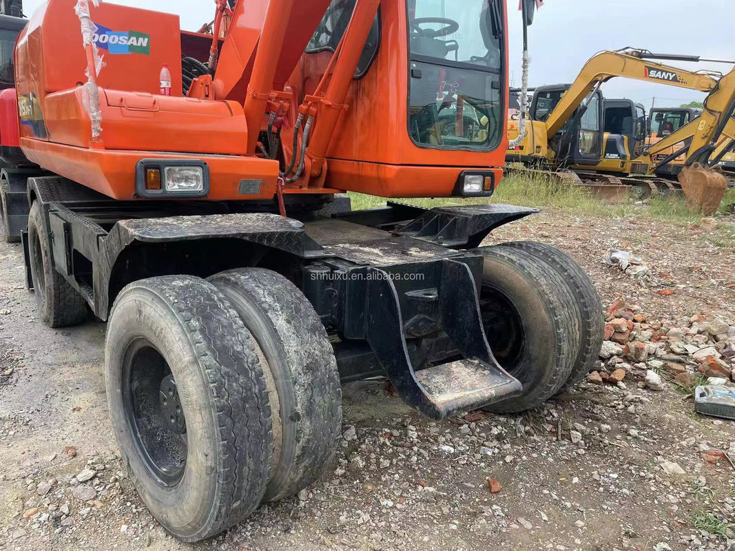 Cina escavatore a ruote Doosan 150 escavatore di seconda mano macchina pesante grande escavatore