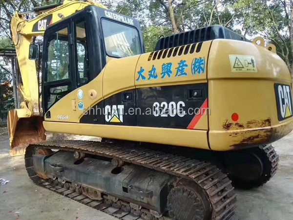 Giappone usato cat 320 escavatore di seconda mano idraulico scavatore da striscia CAT320C in buone condizioni in vendita CAT 303 cat 306 escavatore