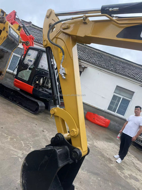 CAT MACHINE Nuova versione giapponese originale usato piccolo escavatore CAT 305.5E 5.5TON escavatore con linea idraulica