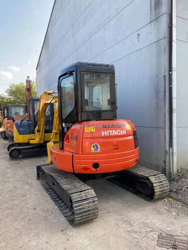 Hitachi in magazzino di seconda mano Piccolo escavatore idraulico in buone condizioni HITACHI ZX40U/ mini escavatore giapponese usato HITACHI ZX40U in vendita
