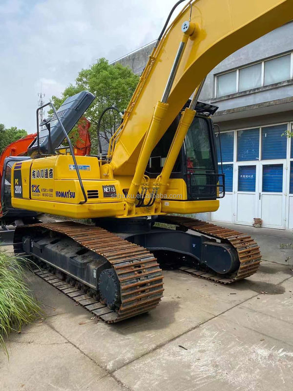 Komatsu di seconda mano idraulica di origine giapponese Komatsu PC200-8 escavatore a striscia Usata macchina da scavo con buona qualità Komatsu escavatore