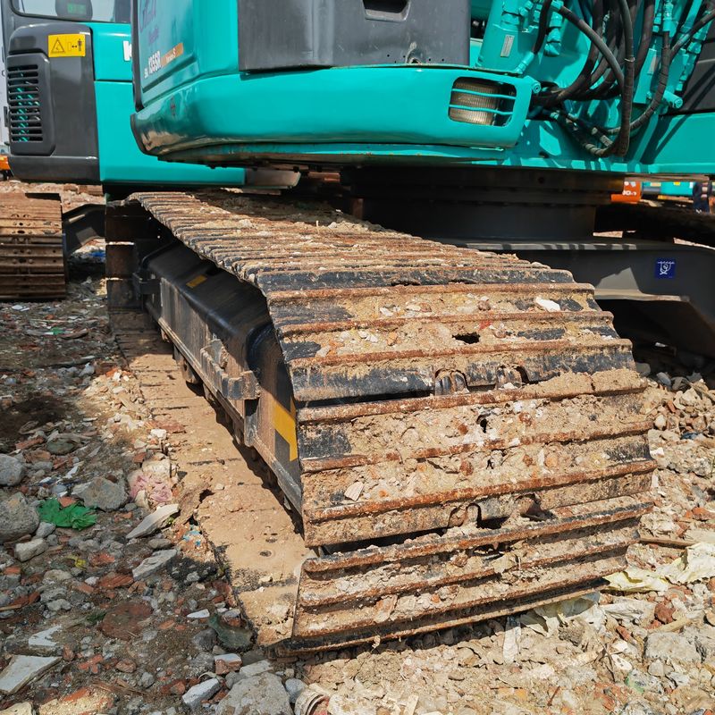 scarse ore di lavoro escavatore mobile di seconda mano kobelco 135/colore originale kobelco 135 usato in vendita