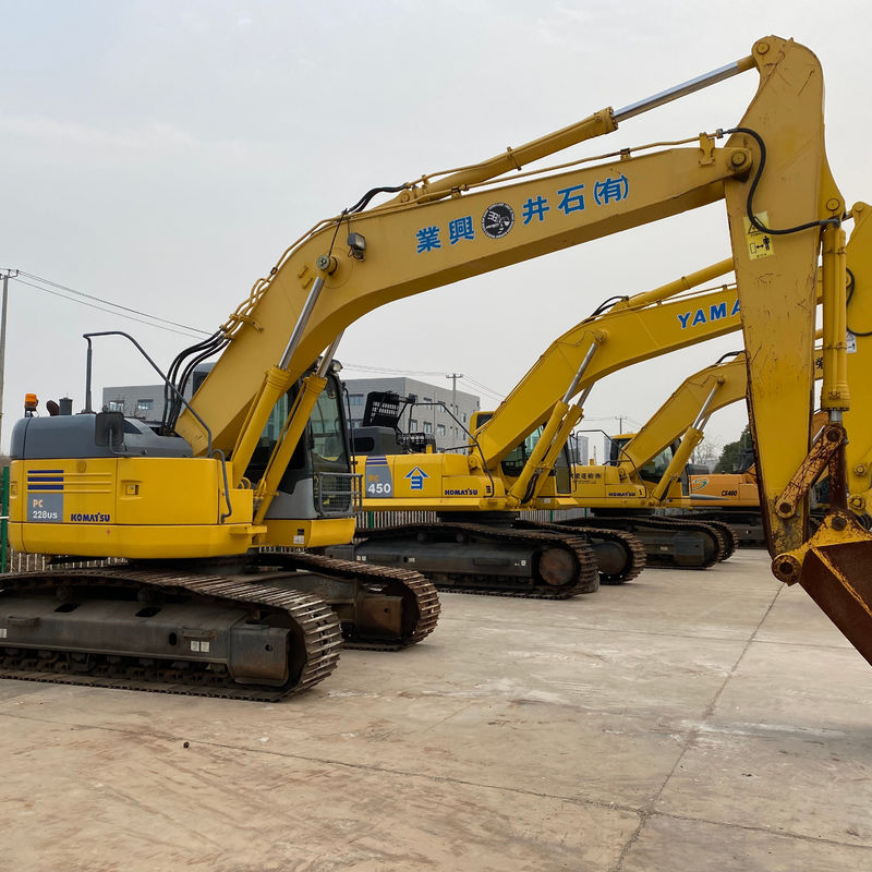 Komatsu Macchina da scavo usata KOMATSU PC228US Origine giapponese/Escavatore a rulli idraulici di seconda mano di buona qualità Escavatore Komatsu