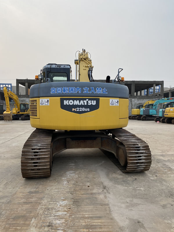 Komatsu Macchina da scavo usata KOMATSU PC228US Origine giapponese/Escavatore a rulli idraulici di seconda mano di buona qualità Escavatore Komatsu