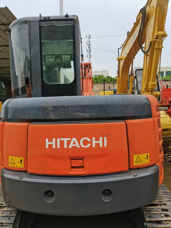 Hitachi in magazzino Bella qualità Hitachi ZX65 Escavatore idraulico a striscia di seconda mano/mini escavatore usato Hitachi ZX65 Prezzo economico