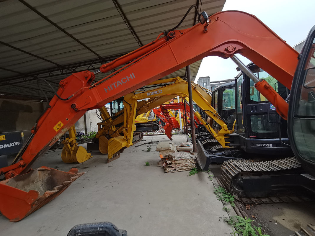 Hitachi in magazzino Buone condizioni Hitachi ZX70 escavatore idraulico di seconda mano / mini escavatore usato Hitachi ZX70 Prezzo economico