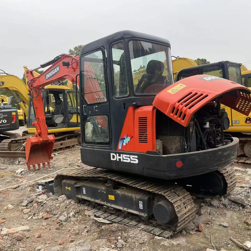 sed mini escavatori domestici DOOSAN DH55 DX60/ mini escavatori a basso consumo sono economici da riparare e scavare
