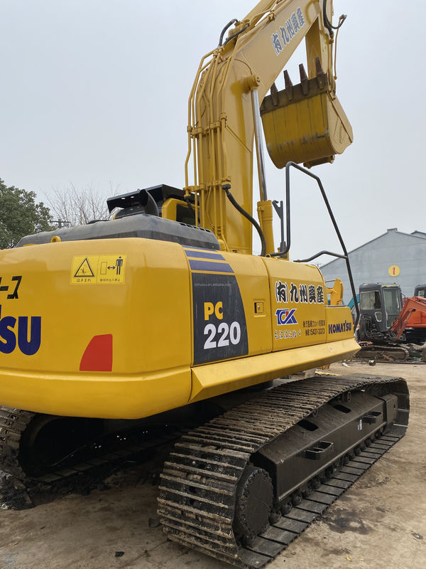 Komatsu Escavatore komatsu usato PC 220-8 Macchina di scavo a striscia idraulica di seconda mano in vendita Komatsu Escavatore