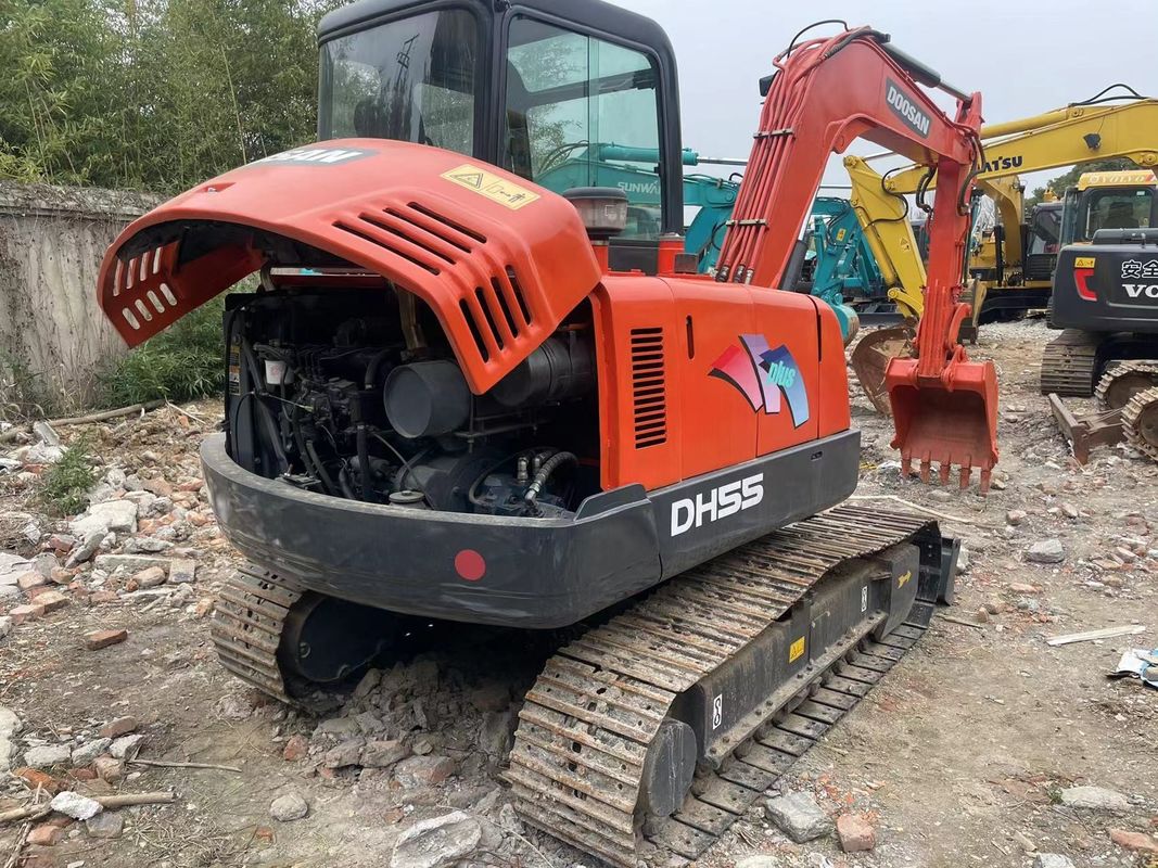 sed mini escavatori domestici DOOSAN DH55 DX60/ mini escavatori a basso consumo sono economici da riparare e scavare