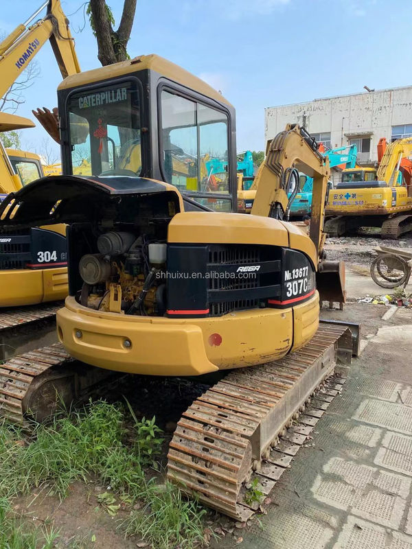 Giappone origine di seconda mano di buona qualità escavatore idraulico a striscia CAT307C 7T/Usato mini Digger CAT307C prezzo economico