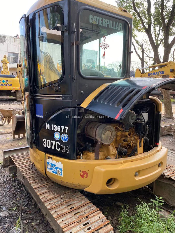 Giappone origine di seconda mano di buona qualità escavatore idraulico a striscia CAT307C 7T/Usato mini Digger CAT307C prezzo economico