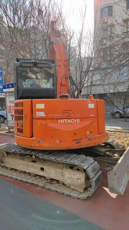 Hitachi vendita calda mini escavatore usato Hitachi ZX75 prezzo economico bella qualità di seconda mano escavatore idraulico a striscia