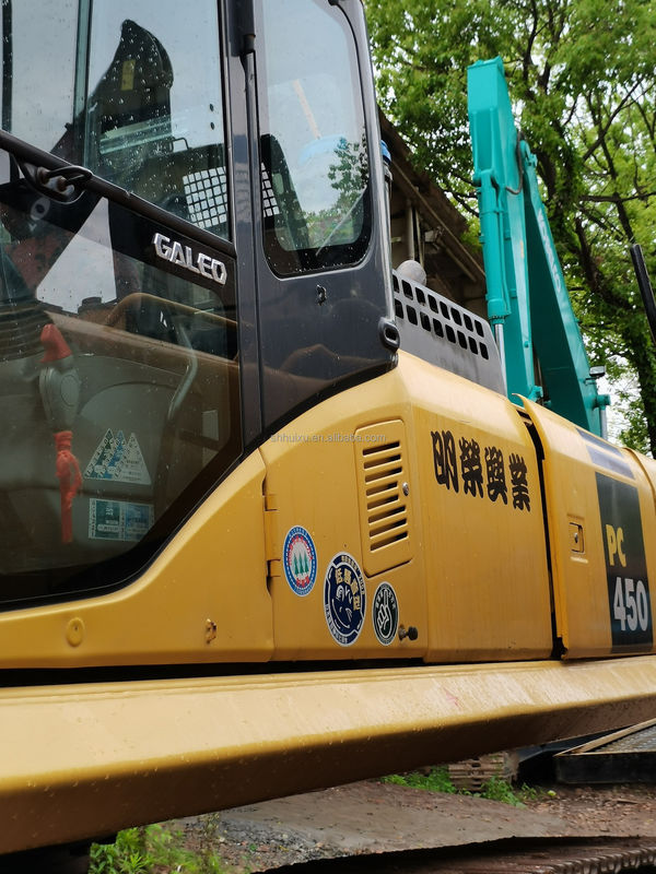 Komatsu Usato KOMATSU PC450 escavatore usato Usata macchina da scavo Giappone origine Komatsu Escavatore