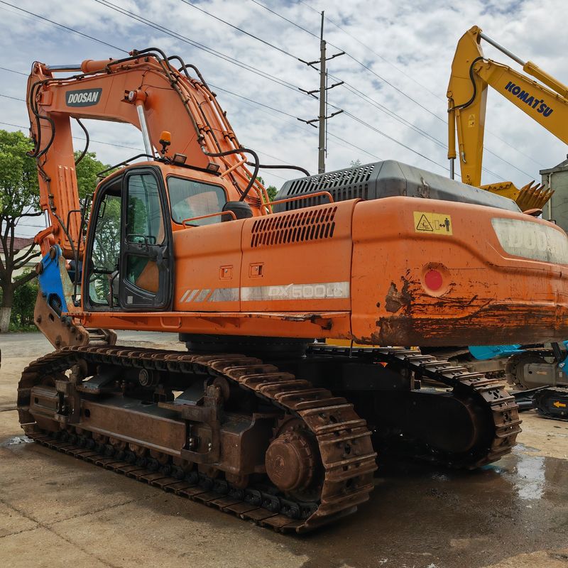Eccellente qualità Escavatore idraulico di seconda mano DOOSAN DH500/usato doosan dh 500 in vendita