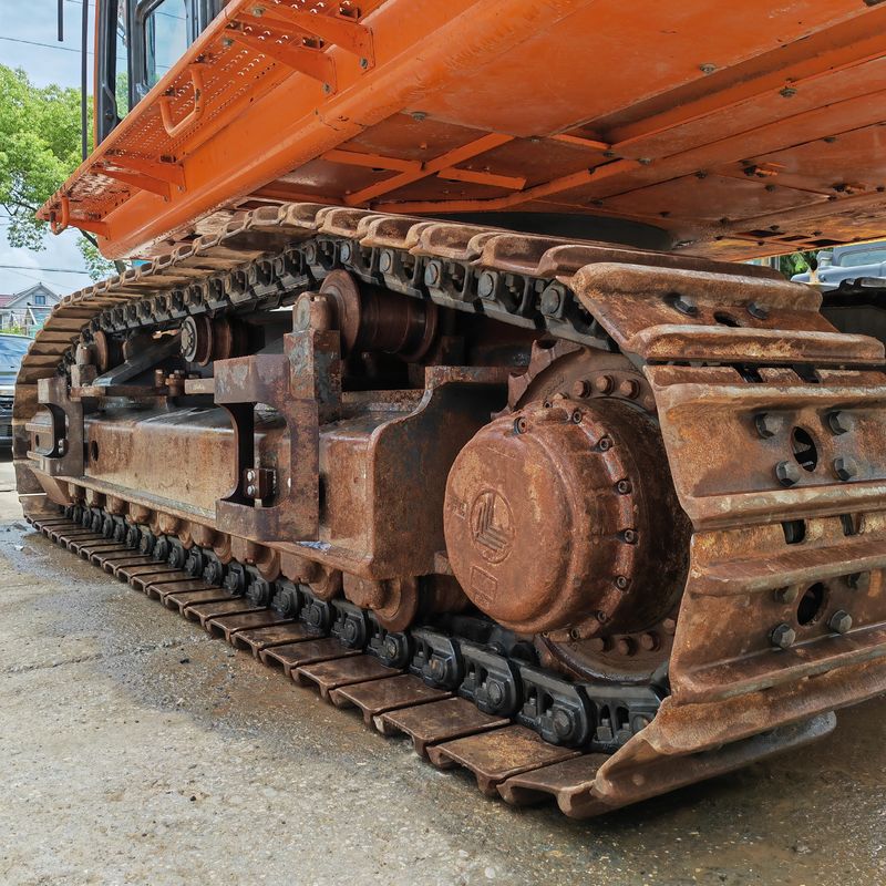 Eccellente qualità Escavatore idraulico di seconda mano DOOSAN DH500/usato doosan dh 500 in vendita