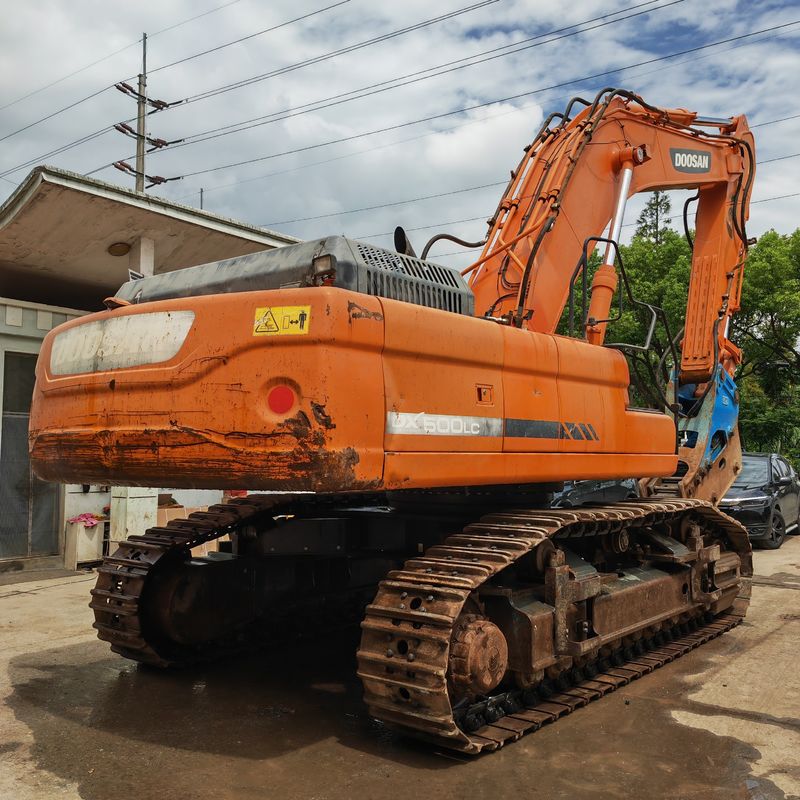 Eccellente qualità Escavatore idraulico di seconda mano DOOSAN DH500/usato doosan dh 500 in vendita