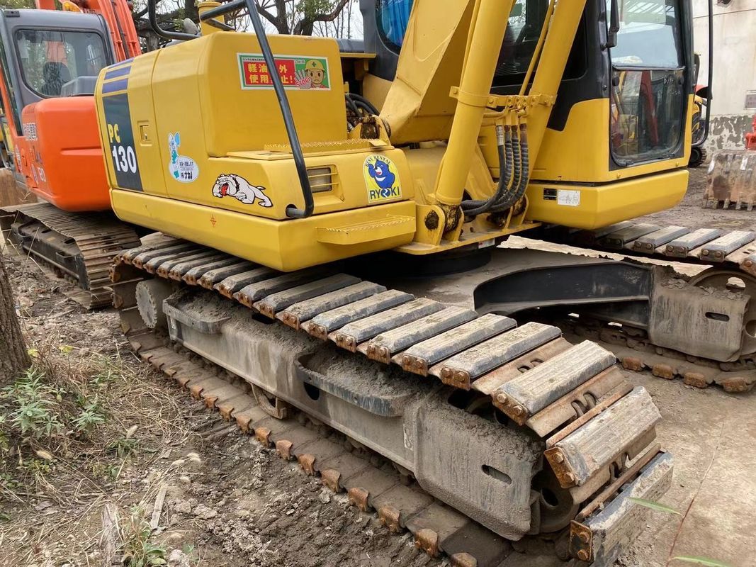 Originale Komatsu pc130 escavatore a strisce usato di seconda mano komatsu pc130 pc130-6 pc130-7 in Giappone