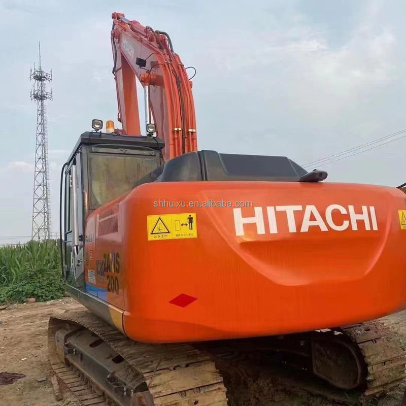 Hitachi in magazzino Hitachi ZX200-3 di seconda mano Escavatore idraulico a trascinatore Buone condizioni/macchina da scavo usata Hitachi ZX200-3 Prezzo economico