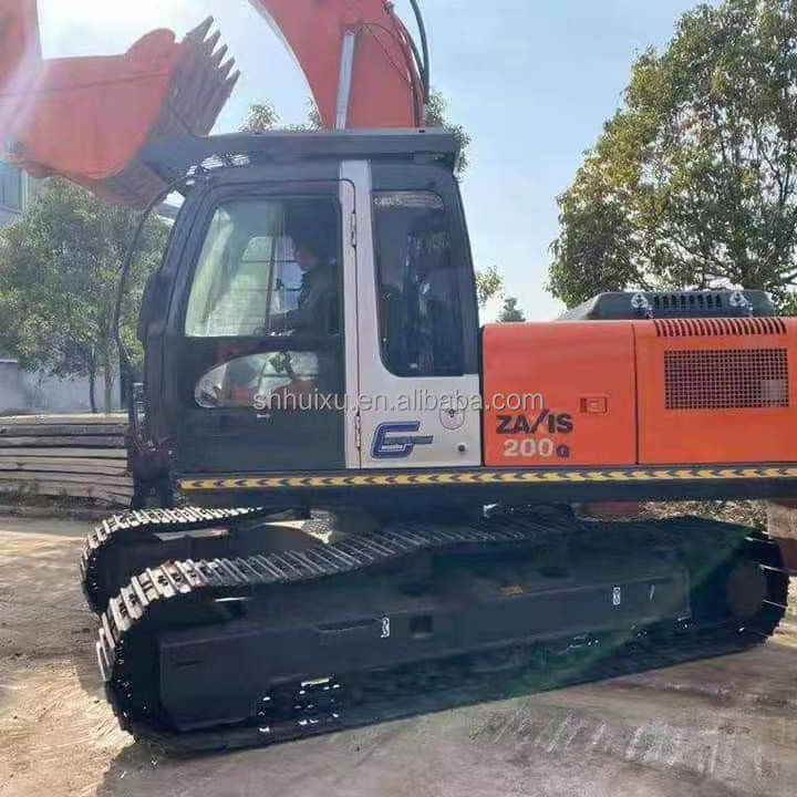 Hitachi in magazzino Buone condizioni Hitachi ZX200-5 di seconda mano Escavatore idraulico a trasloco/macchina di scavo usata Hitachi ZX200-5 Prezzo economico