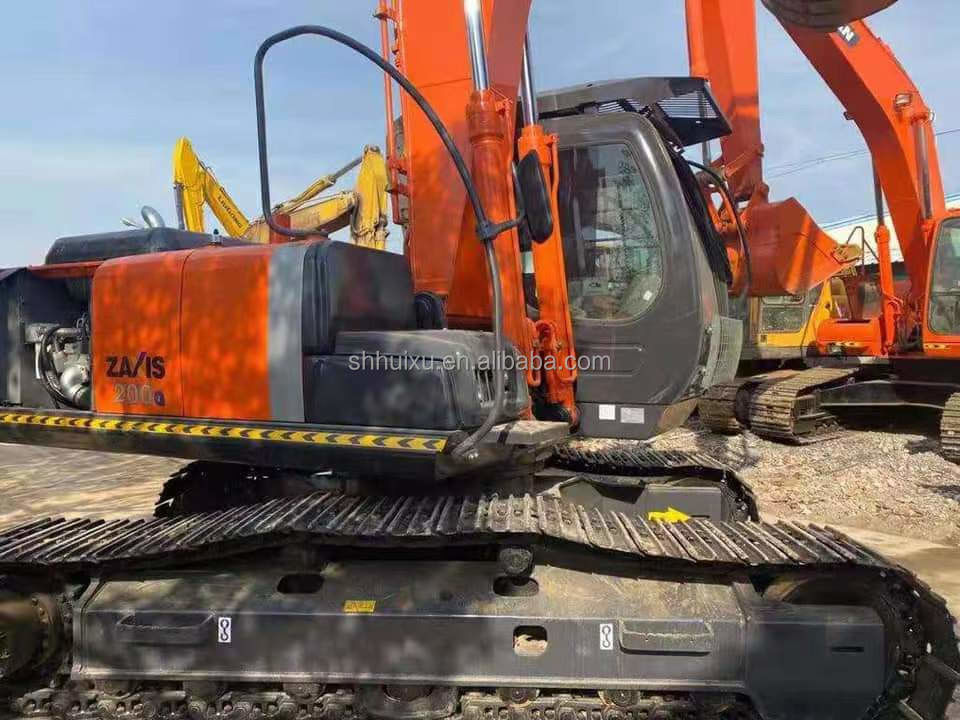 Hitachi in magazzino Buone condizioni Hitachi ZX200-5 di seconda mano Escavatore idraulico a trasloco/macchina di scavo usata Hitachi ZX200-5 Prezzo economico