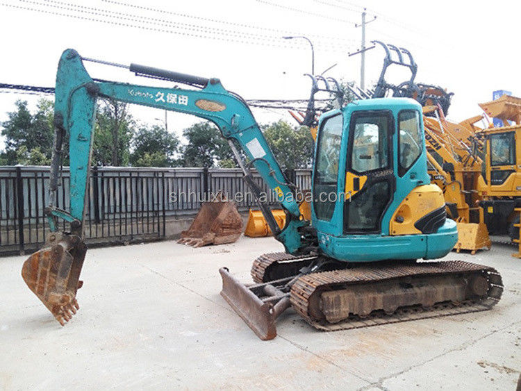 Giappone di qualità usato escavatore Kubota 161 piccolo 6,1 tonnellate mini di seconda mano escavatore da striscio
