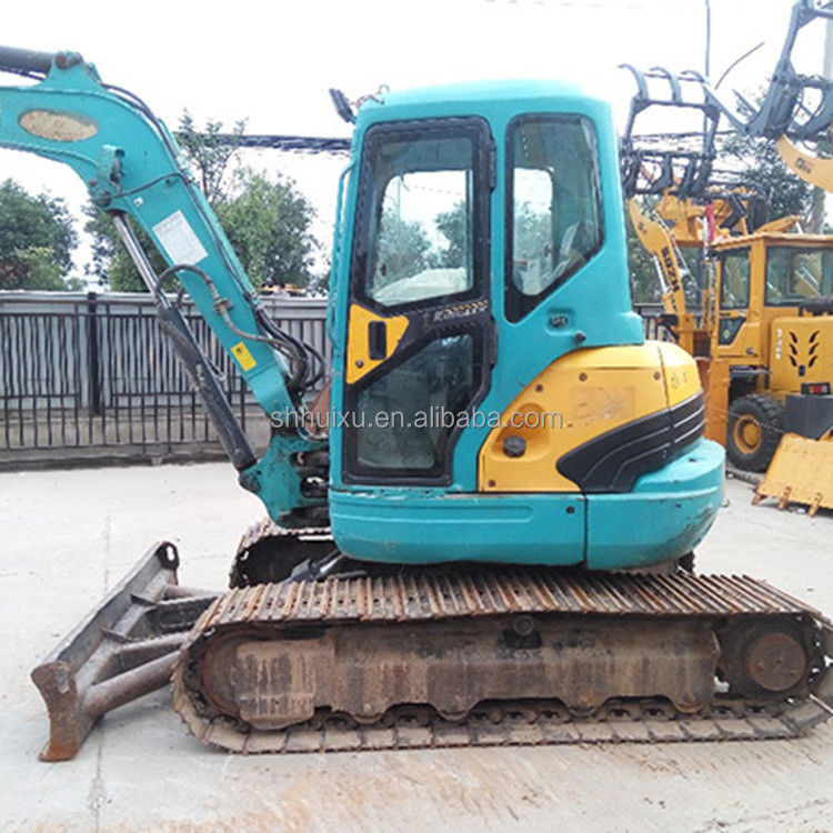 Giappone di qualità usato escavatore Kubota 161 piccolo 6,1 tonnellate mini di seconda mano escavatore da striscio