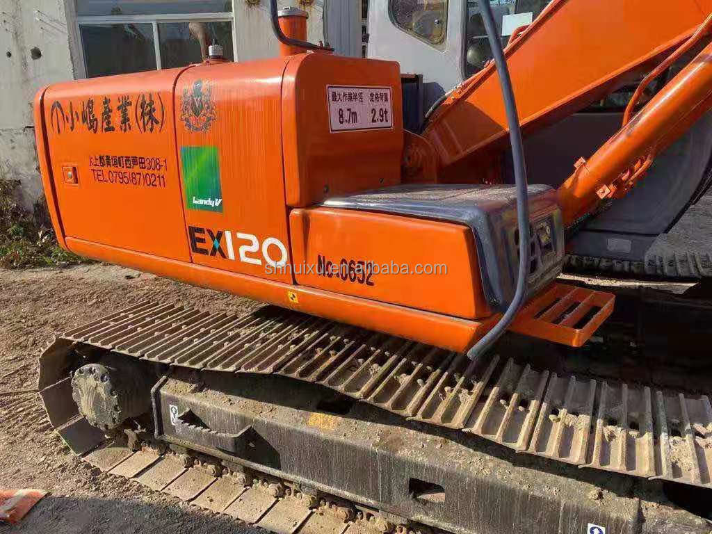 Hitachi in magazzino Più venduti Hitachi EX120 di seconda mano Escavatore idraulico/macchina da scavo usata Hitachi EX120 Prezzo economico