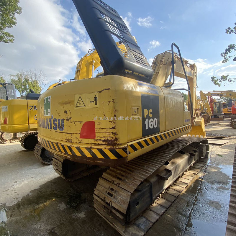 Komatsu 16 tonnellate migliore originale giapponese usato komatsu PC160 escavatore a strisce Komatsu Escavatore