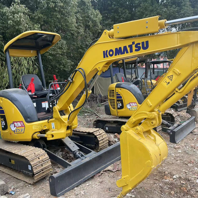 Usato in ottime condizioni komatsu pc35 in magazzino ora, escavatore komatsu usato, komatsu pc35 pc55 pc56 pc70 china escavatore economico