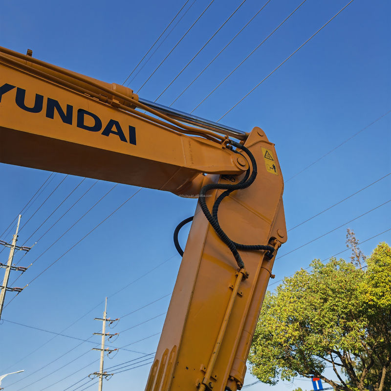 Usato Hyundai 210-7 Excavator di grande potenza di scavo motore originale Hyundai Excavator di ruota