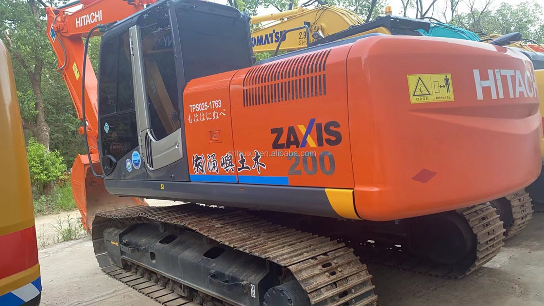 Hitachi vendita in vendita usata macchina da scavo HITACHI ZX200 eccellente qualità di seconda mano Hydraulic Crawler Excavator Giappone origine in vendita
