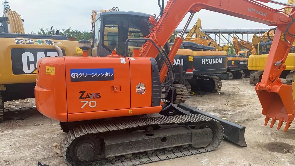 Hitachi usato ZX70 escavatore a striscia, Hitachi Zaxis 70 prezzo basso in vendita a Shanghai Cina