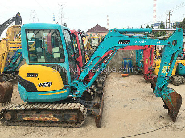 Scavatore idraulico di seconda mano Kubota30 Alta qualità/mini escavatore usato Kubota30 Giappone origine prezzo basso