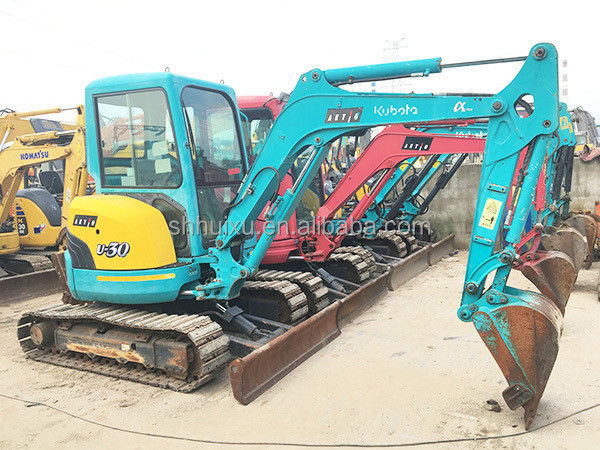 Scavatore idraulico di seconda mano Kubota30 Alta qualità/mini escavatore usato Kubota30 Giappone origine prezzo basso